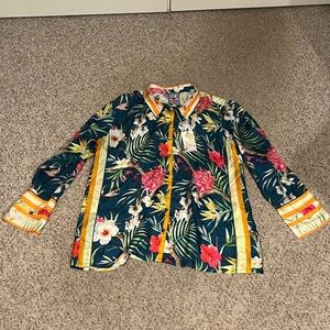 Johnny Was Women’s XL Button Down Top (NWT)